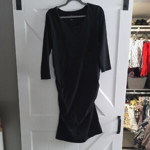 Isabel Maternity by Ingrid & Isabel Black Long Sleeve Dress